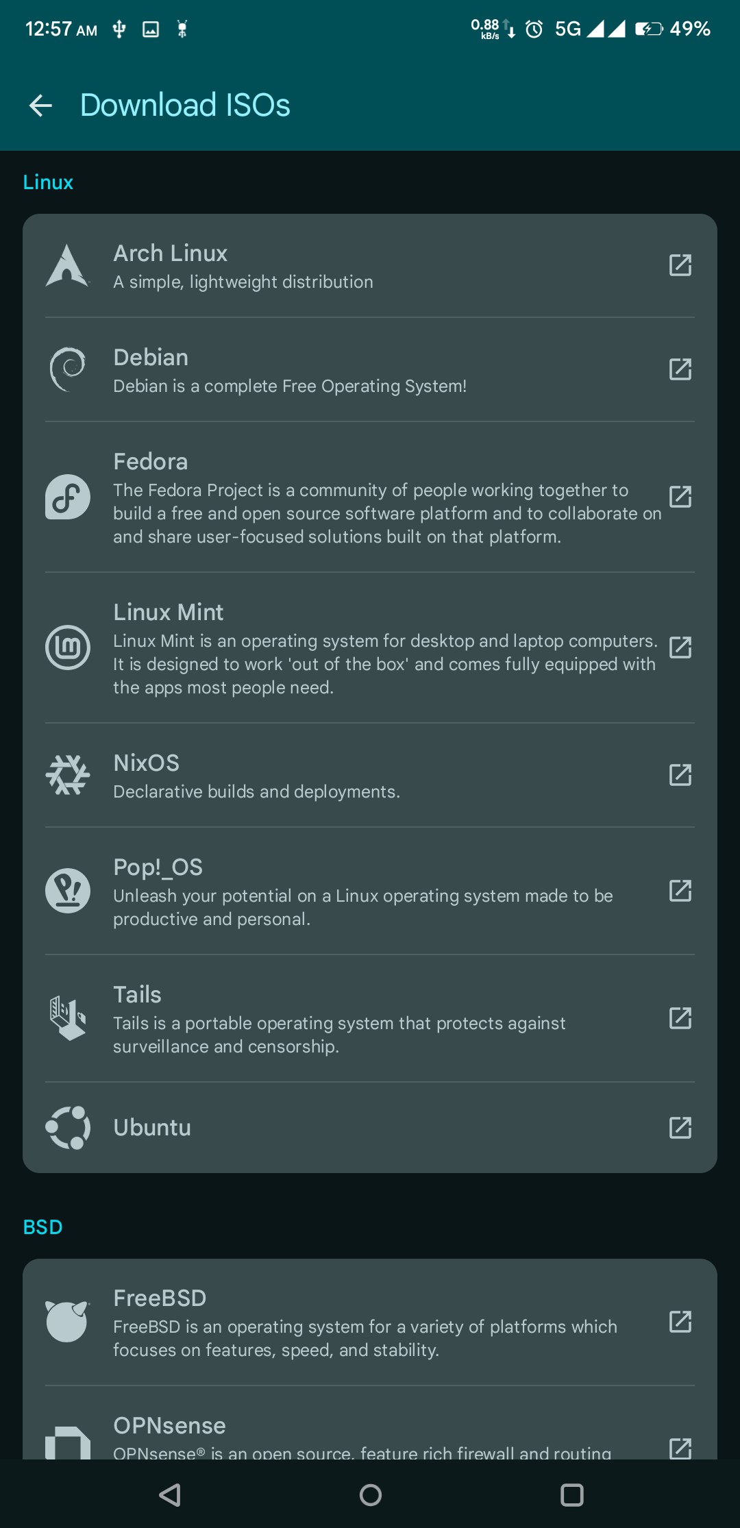 Download ISOs