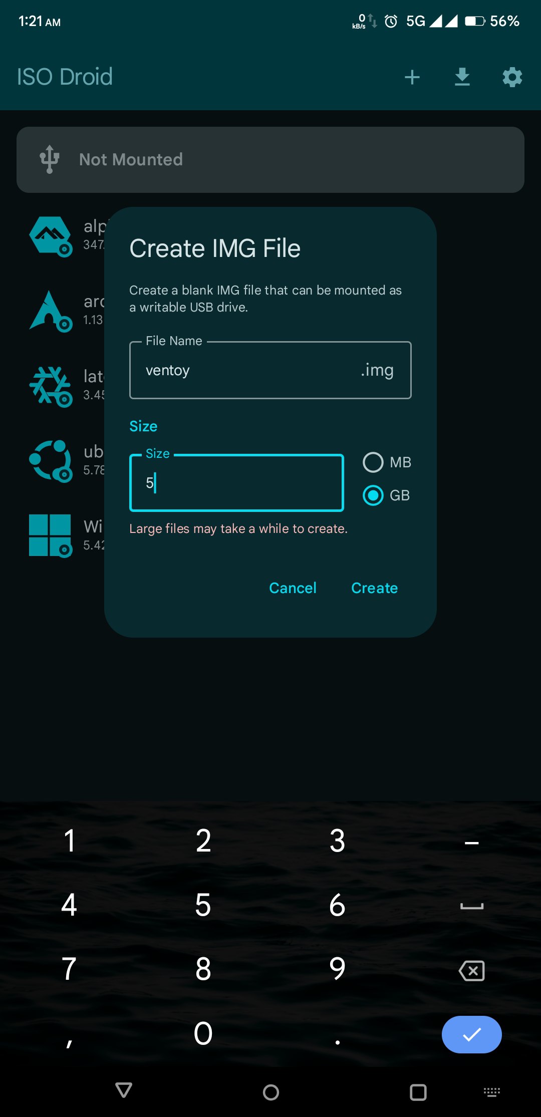 Create IMG